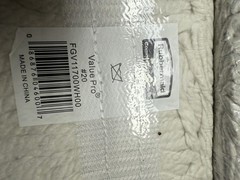 Lot Of 5 Rubbermaid Commercial 640-V117-00-WH #20 Value-Pro Cotton Mop