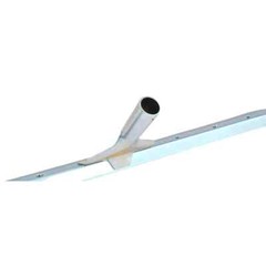 PRO SOURCE 36″ Wide Rubber-Blade Curved Floor Squeegee with Tapered Connection