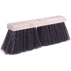 Weiler 42174 24in Street Broom Head 5-1/4in Trim Brown Polypropylene
