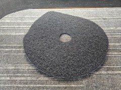 (QTY 5) Americo Stripping Pads Circular Disc , 20-inch Diameter Black 400120