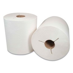 Morcon Paper 400WY Morsoft 8″ x 800′ Controlled Towels – White (6-RL/CT) New