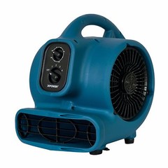 XPOWER P-260AT Mini Scented Air Mover, Carpet Dryer, Utility Fan blowing 800 CFM