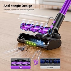 Honki Cordless Vacuum Cleaner 500W/40Kpa Vacuum Cleaners For Home Stick Vacuum
