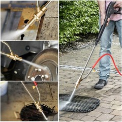 Selkie Pressure Washer Sandblasting Kit – Wet Abrasive Medium, Red