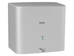 Toto Hand Dryer HDR130#SV, TOTO Clean Dry Aluminum Compact Automatic High Speed