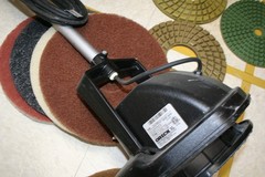 Oreck Orbiter Ultra Floor Machine ORB700MB attachments Pads Scrubber Polisher