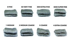 3332 Steel Wool Multigrade Pack 6 Pads Gray 6 Count