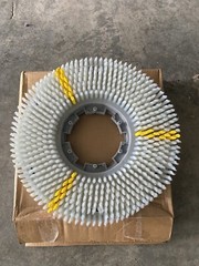 Carlisle 16” Round Carpet Cleaning Rotary Brush For 18” Machine Size, White
