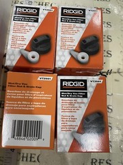 10X RIDGID Wet/Fry Vac Filter Nut And Drain Cap VT2561 New,
