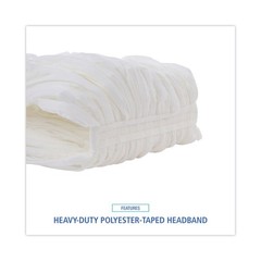Boardwalk BW2024 #24 Nonwoven Rayon/Polyester Cut End Edge Mop – WT (12/CT) New
