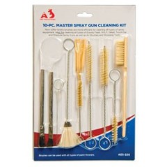 10pc Gun Cleaning Kit 220 AES INDUSTRIES 840998101446 Gun Cleaning Kits