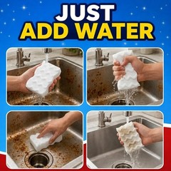 3X Density Magic Sponge Eraser, 20 Pack Melamine 20 PCS, Ivory