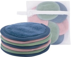 S&T INC. Makeup Remover Wipes for Skin Care, Reusable 1 Count (Pack of 7)