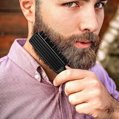 NICEMOVIC Barber Clipper Brushes, 10 Pcs Plastic Handle Black-10PCS, black