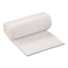 Pitt Plastics MT371XW 30 gal 0.75 mil Low Density Can Liners – WHT (200/CT) New