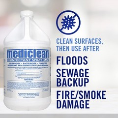 Mediclean Disinfectant Spray Plus Professional 128 Fl Oz (Pack of 1)