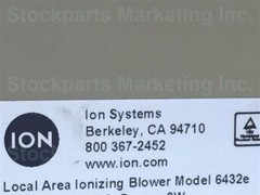 ION 6432E Local Area Ionizing Blower 30 Days Warranty Expedited Shipping