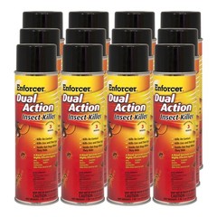 Enforcer Dual Action Insect Killer – 17 oz (Case of 12) – 1047651 – Protects For