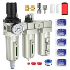 1/2″ NPT Air Compressor Water Separator, Industrial Grade 3 1/2NPT, 1/2npt