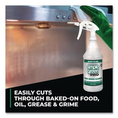 Simple Green 601032 32 oz Ready-To-Use Pro Food Service Cleaner (12/Carton) New