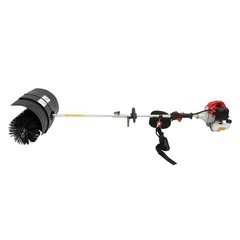 52cc Gas Power Hand Held Sweeper Broom Driveway Turf Artificial Grass Snow Clean