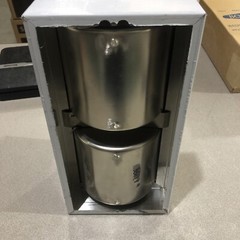 Bobrick Double Roll Toilet Tissue Dispenser Stainless steel Surface Mount