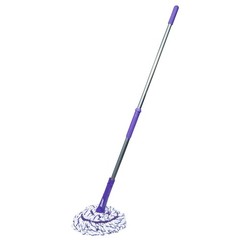 Fabuloso Twist Mop, Self Wringing Floor Mop with Non Scratch Scrubber and Rem…