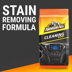 Armor All Car Interior Cleaner Wipes 60 Count Auto Cleaning