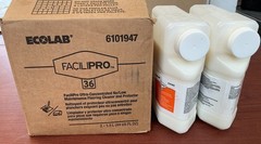 2PK Ecolab Facilpro 36 Ultra-Concentrated No/Low Maintenance Floor Cleaner B67
