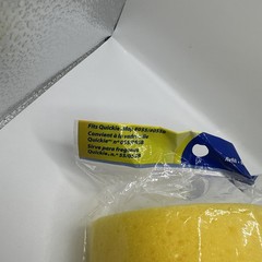 Quickie JUMBO Roller Mop/Scrub Refill Fits 055/055B New Sealed Discontinued