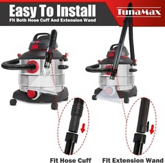 Universal Extractor Attachment with 3 Adapters for All Vacs – Portable Cleani…
