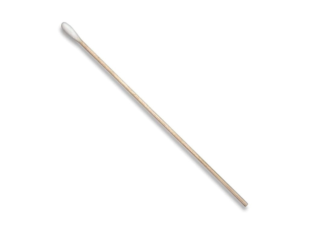 Puritan 896-WC-PK Cotton Swab, Standard, Lint Free, Wooden Handle, 6′, 100/Pcs