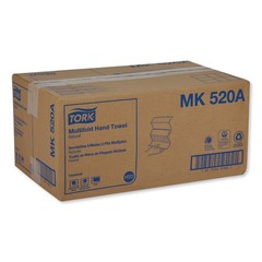 Tork MK520A 9.13 x 9.5 1-Ply Multifold Hand Towel – Natural (16/Carton) New