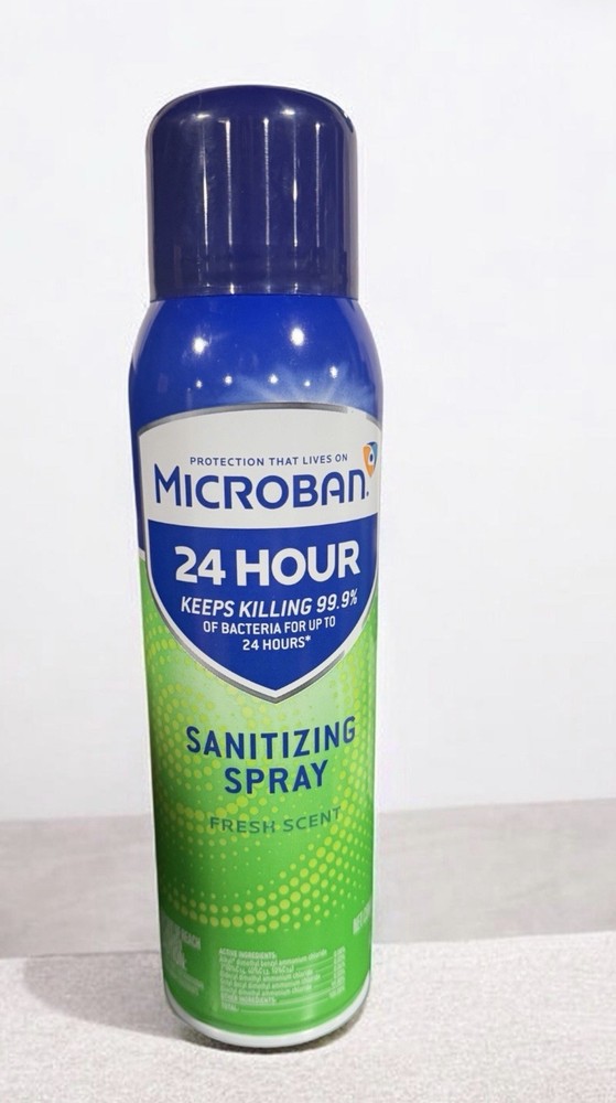 Microban 15 -fl oz Fresh Scent Disinfectant Mist All-Purpose Cleaner – New