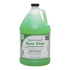 Case of 4 Gallons – Spartan SparClean Sure Step 59 Floor Cleaner – New Sealed