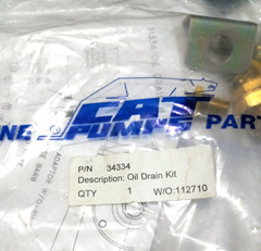 #34334 Oil Drain Kit Cat Pumps (OEM Part)