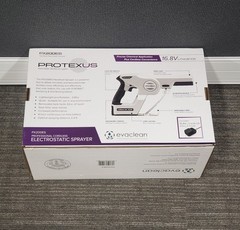 Protexus Evaclean PX200ES Cordless Handheld Electrostatic Sprayer Fogger System
