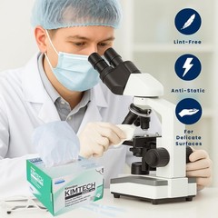Kimtech Science KimWipes Delicate Task Wipers, 4.4 x 280 Count (Pack of 4)