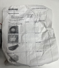 ECO LAB ECOSTAR ES-103 Installation parts HC ECOSTAR 103 PMP KIT ***NEW*** READ