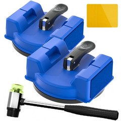 2PCS Floor Gap Fixer Tool, 2026 New Dual-Side 2pcs Kit, Blue