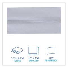 Boardwalk 8302W 12″ x 7″ Tallfold White Dispenser Napkin (500/Pk, 20 Pk/Ct) New