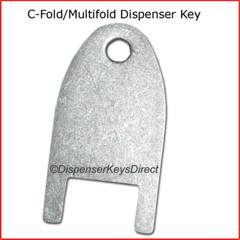 Kimberly Clark #770101 – C-Fold/Multifold Hand Towel Dispenser Key – (4/pk.)