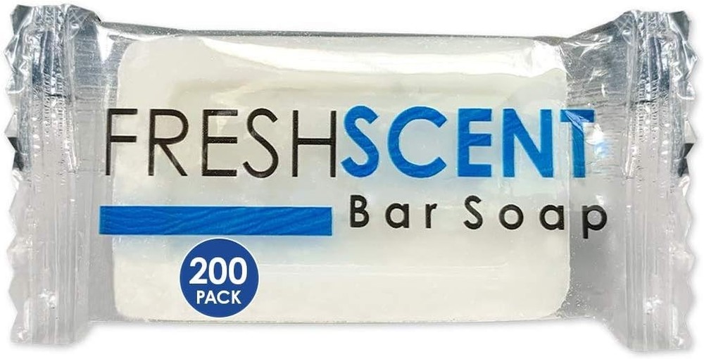 1.0 oz Bar Soap (200 Pa) Hotel Travel Size, Indivily