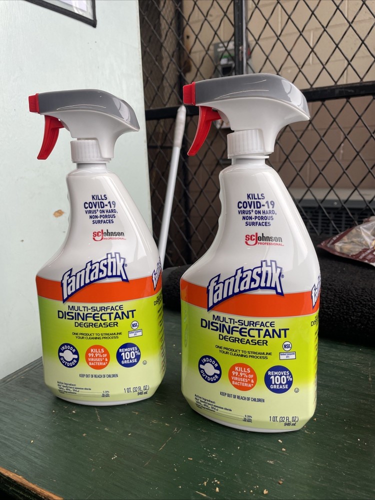 Fantastik Multi-surface Disinfectant Degreaser 32 Oz. 311836 2 Pack