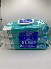 Nice ‘N CLEAN Extra Large Flushable Wipes 60 Count Pack of 3 180 Wipes Total