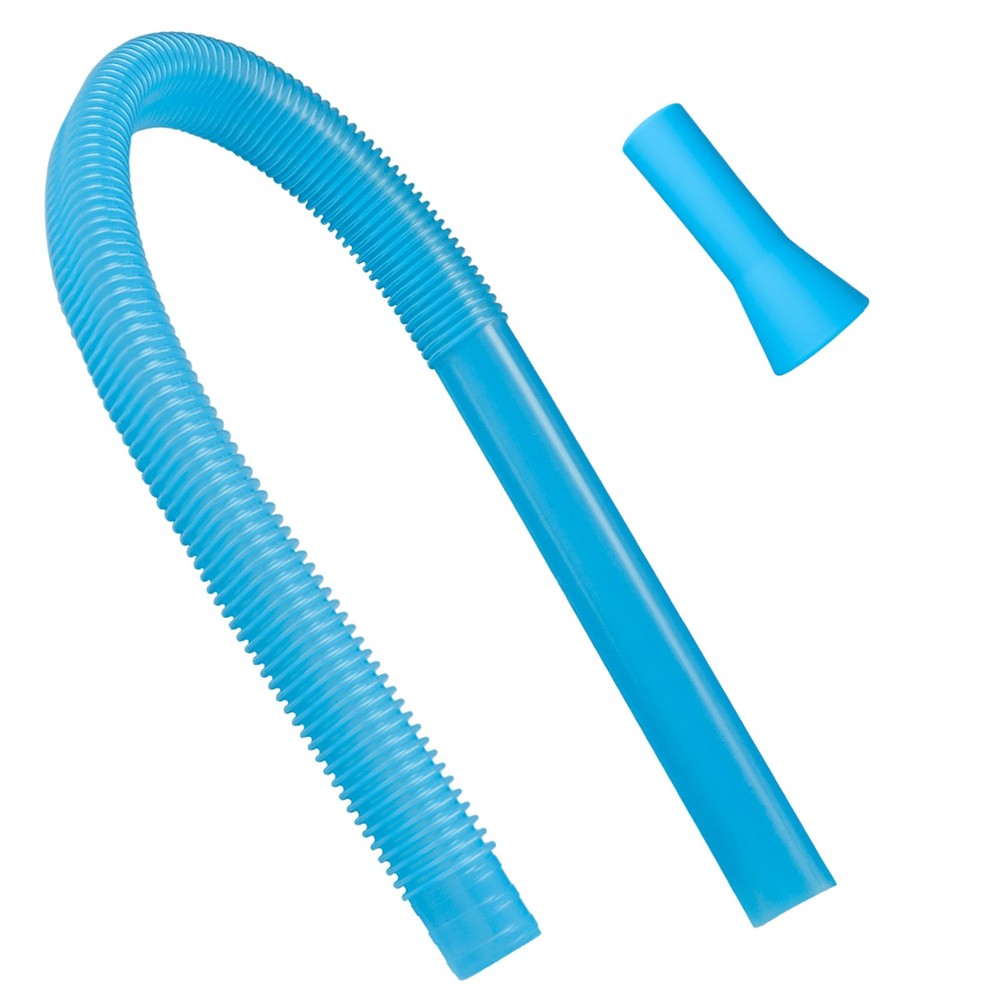 Universal Dryer Vent Cleaner Kit Vacuum Hose Attachment – Fit most Blue