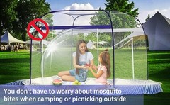 Mosquito Net for Patio Bed Tent King Size Portable Mosquito Netting (87 * 79
