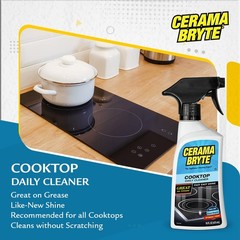 Cerama Bryte Daily Cooktop Cleaner, 16 oz & 32 Fl Oz (Pack of 1), 4 Piece Set