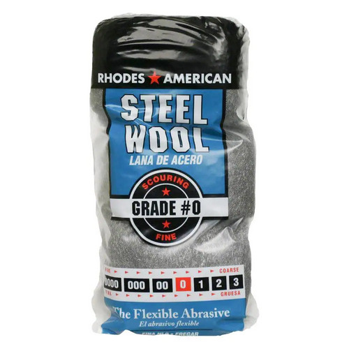 Fine Grade #0 Steel Wool (12-Pad) – Perfect for Cleaning, Polishing, & Scrubbin