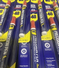 Lot Of 13 Wd-40 490743 0.3 Oz, Pen, Petroleum Distillates, Amber